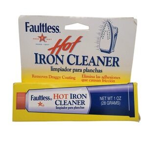 Faultless Hot Iron Cleaner Removes Draggy Coating for Smooth Irons 1 oz
